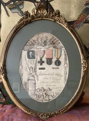 Wwi french medal trio - medal, du