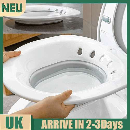 Foldable sitz bath for toilet - foldable,
