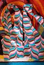 Zara geometric print cord crop