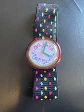 1980’s Rainbow Swatch Pop Watch Swiss Made Genuine 1980s Vintage