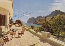 Postcard Terraza Del Hotel Simar Cala San Vicente Mallorca Spain My Ref QJ