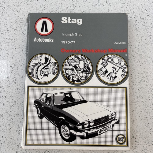 Triumph stag owners workshop - triumph,