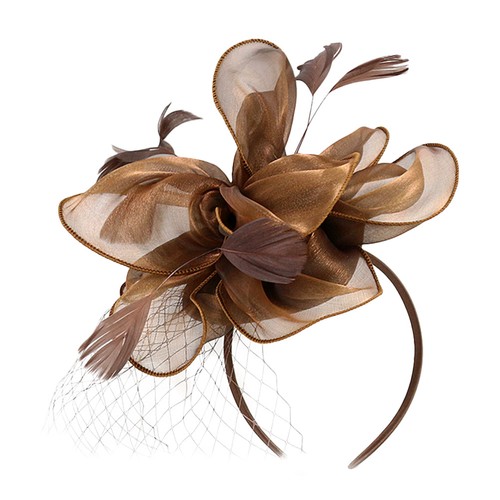 Tea party fascinator - party,