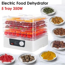 5 Tier Food Dehydrator Fruit