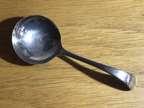 Vintage cutlery small ladle - cutlery,