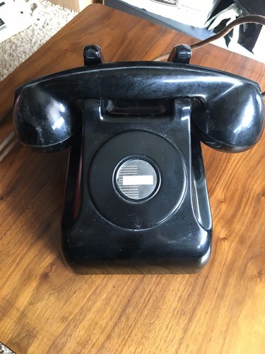 Vintage black bakelite - vintage,