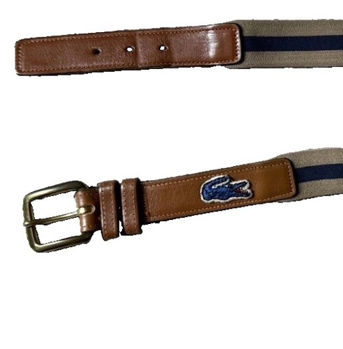 Vtg lacoste belt - 80’s, 36/90