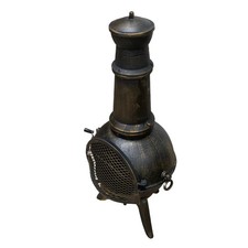 Chiminea outdoor patio heater - chiminea,