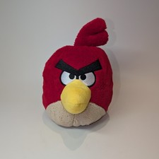 Angry Birds RED Bird Plush Commonwealth Toy 2010 Rovio Classic Vintage Stuffed 