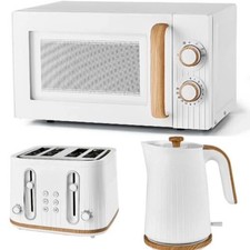 White Wood Textured Scandi