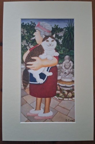 Beryl cook mounted print - cook,