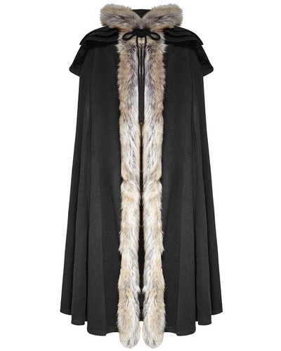 Punk rave mens cloak - rave,