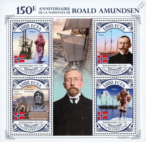 Roald amundsen polar explorer - amundsen,