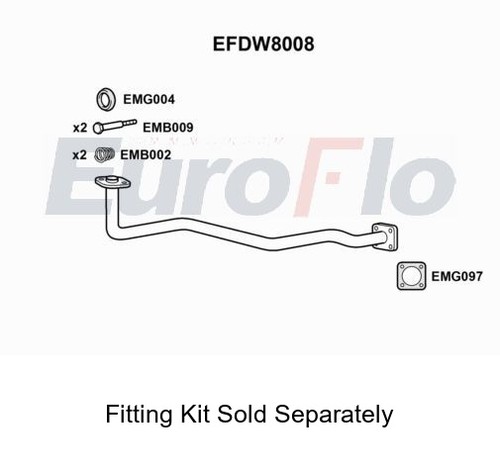 Pipe front exhaust system - exhaust,