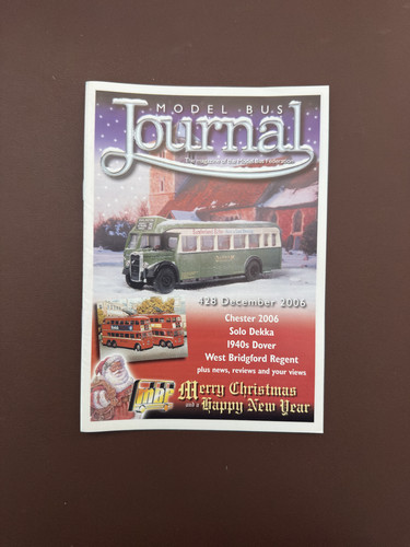 Model bus journal mbf - model, magazine