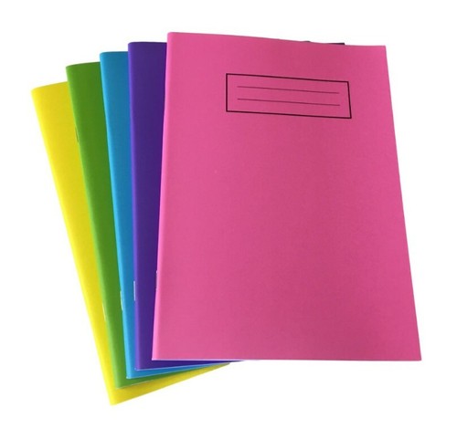 Silvine a5 exercise books - -,