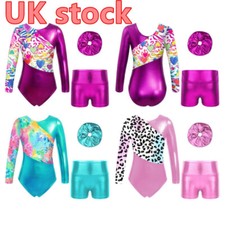 Kids Girls Gymnastics Leotard
