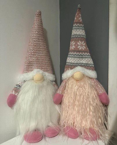 Pair pink gonks large - pair,
