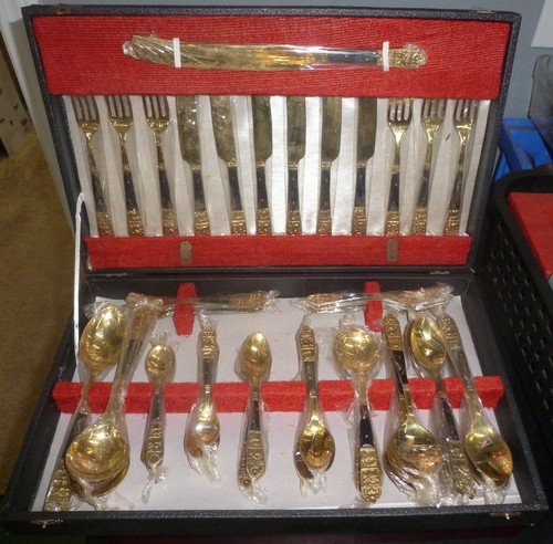 Vtg flatware cutlery - flatware, set