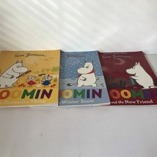 3 x Moomin Story Books by Tove Jansson Good Condition