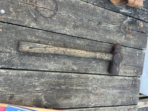 Vintage blacksmiths ball peen - ball,