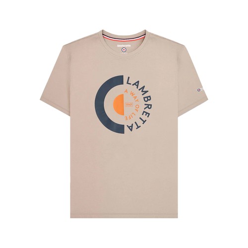 Lambretta mens target shirt - target, t-shirt