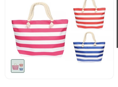 Surf state striped tote beach - tote,