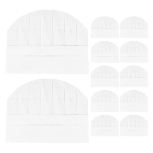 12pcs paper chef hat bakers - chef,