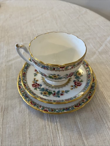 Coalport bone china - bone, rose