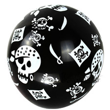 Pirate balloon treasure hunt - treasure,