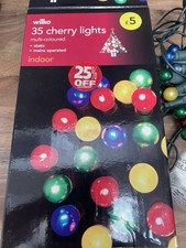 7v/0.84w Wilko String Lights No Fuse Bulb - Spares Or Repairs