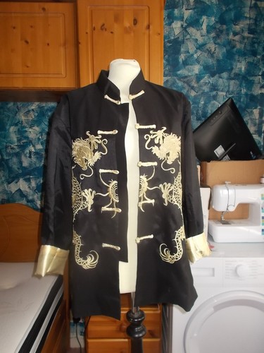 Vintage chinese jacket black - vintage,