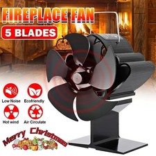 5 Blades Heat Powered Stove