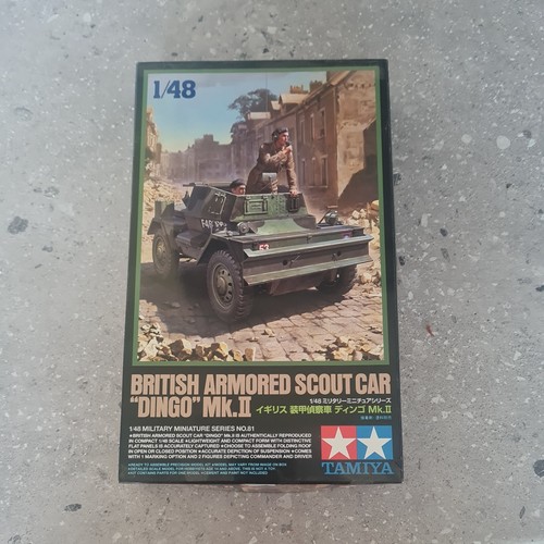 Tamiya british armoured scout - tamiya,