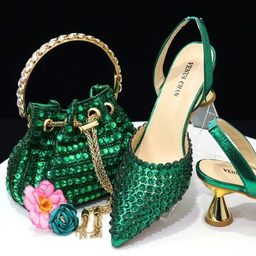 Women crystal pointed toe - women's,