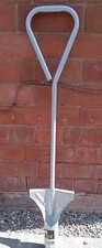 Bulb Planter Long Handled Metal Garden Planting Gardening Tool Planting Handheld