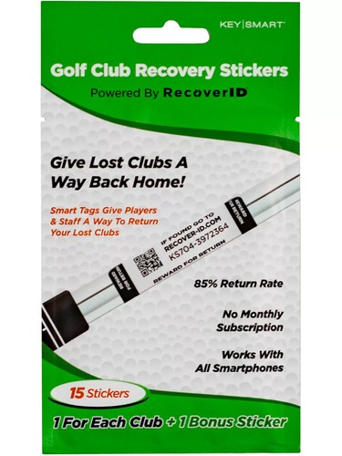 Golf club identification and - club,