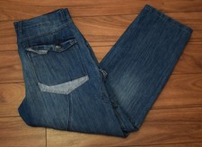 Mens Blue Airwalk Straight Leg