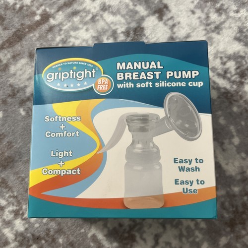 Griptight manual breast pump - griptight,