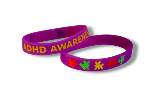 Adhd awareness wristband - adhd,