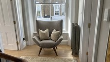 Upholstered Armchair for Bedroom Or Living Room