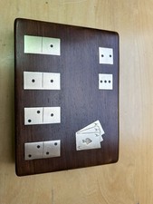 Vintage Wooden Playing Card