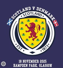 Scotland Vs Denmark World Cup Qualifying Match Details For Scotland Shirt 2025