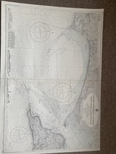 1960s vintage Admiralty Chart
