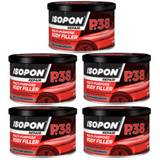 5x Upol Isopon P38 Multi