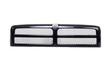 Black honeycomb grille - black,