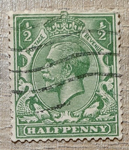 Old british postage stamps - british,
