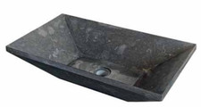 Trapezio Black Marble Stone