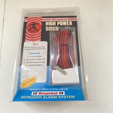 HOME INTRUDER ALARM SYSTEM HIGH POWER SIREN RETRO RESPONSE 