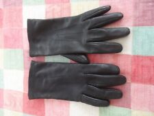 john lewis ladies leather gloves - dark purple
